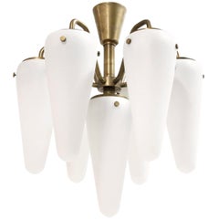 Chandelier by Hans Agne Jakobsson for Awf, Norway, 1960s