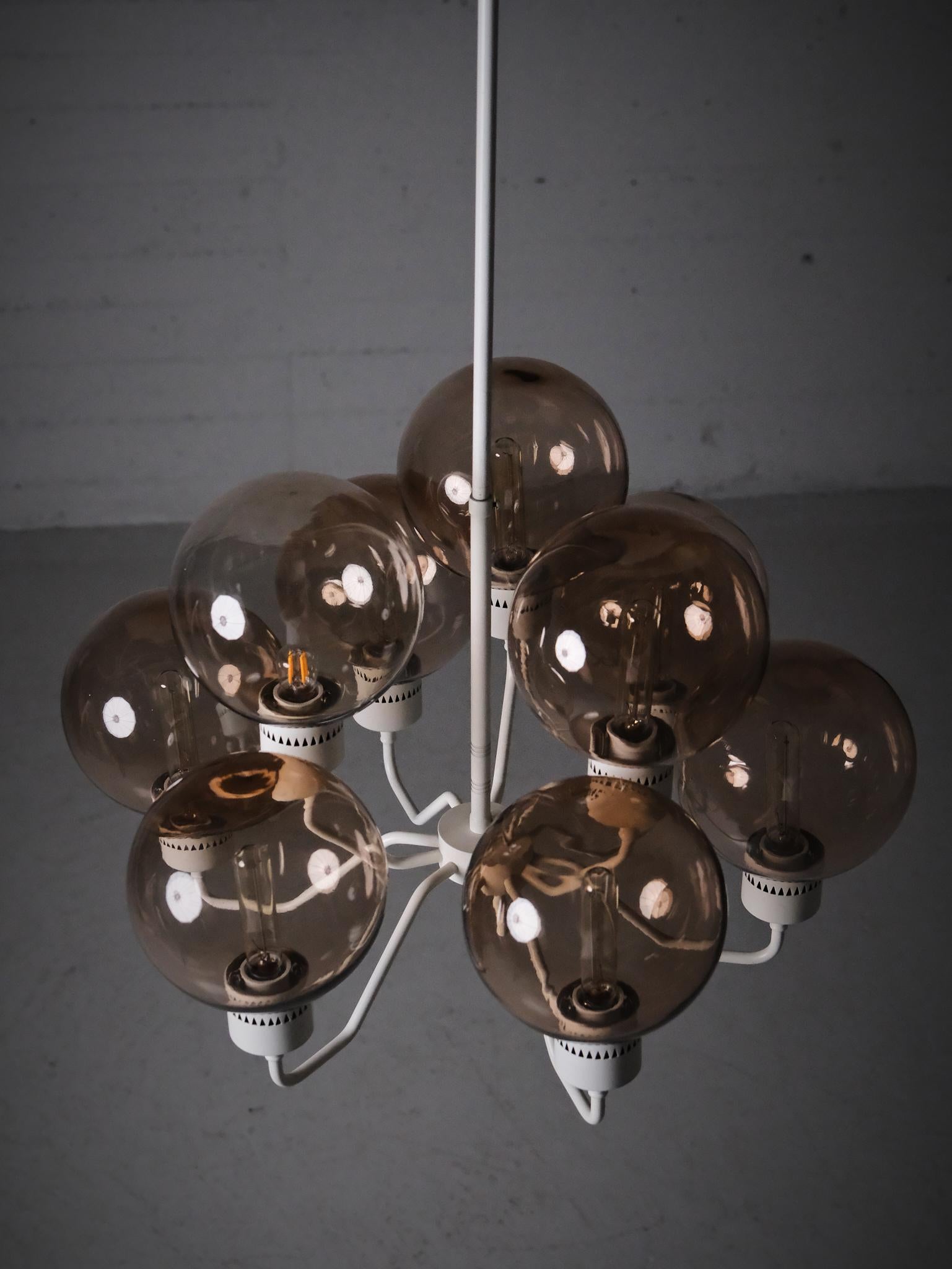 Lampadario di Hans-Agne Jakobsson per Hans-Agne Jakobsson AB, Svezia, anni '60 in vendita 3