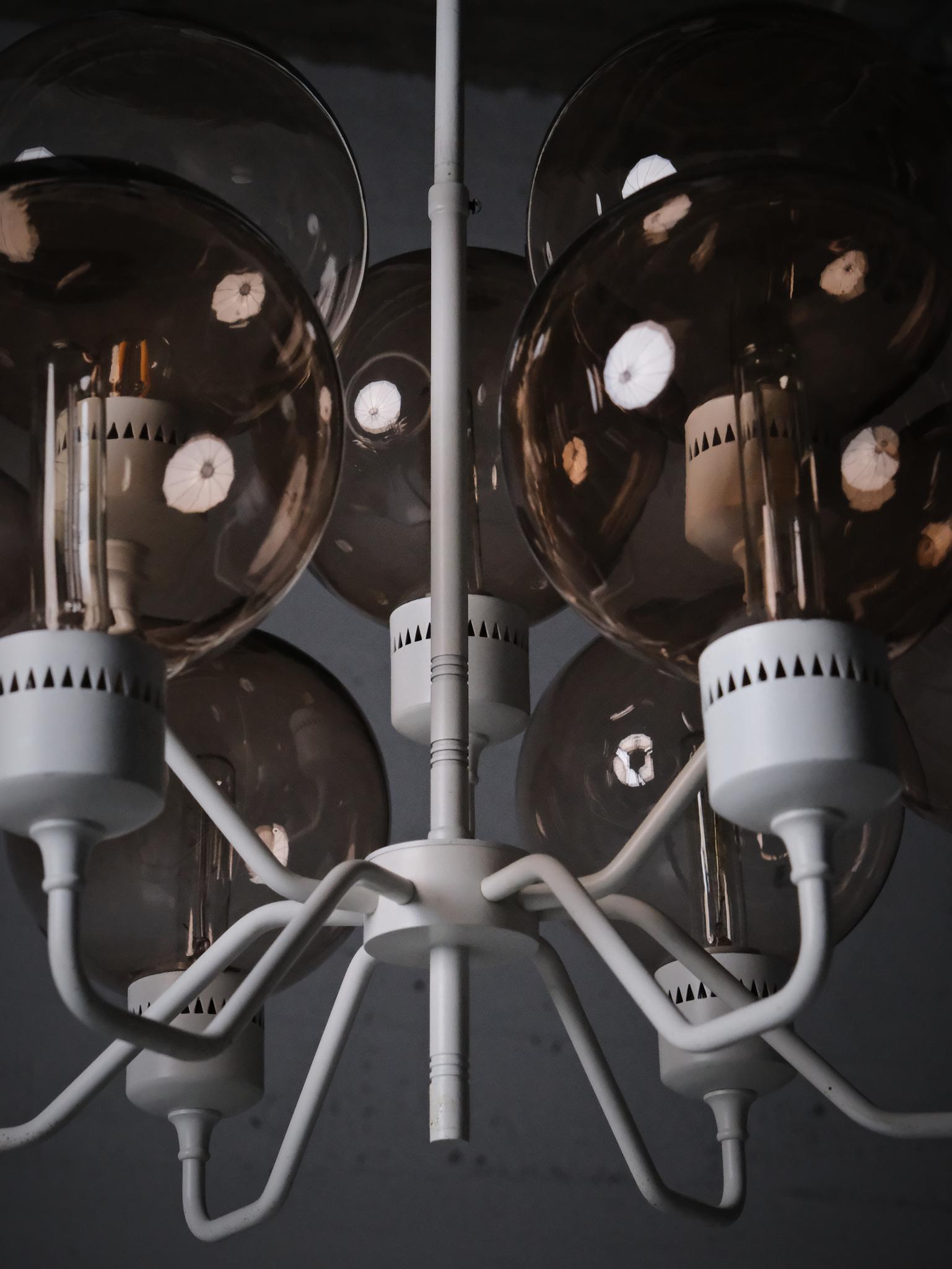 Lampadario di Hans-Agne Jakobsson per Hans-Agne Jakobsson AB, Svezia, anni '60 in vendita 1