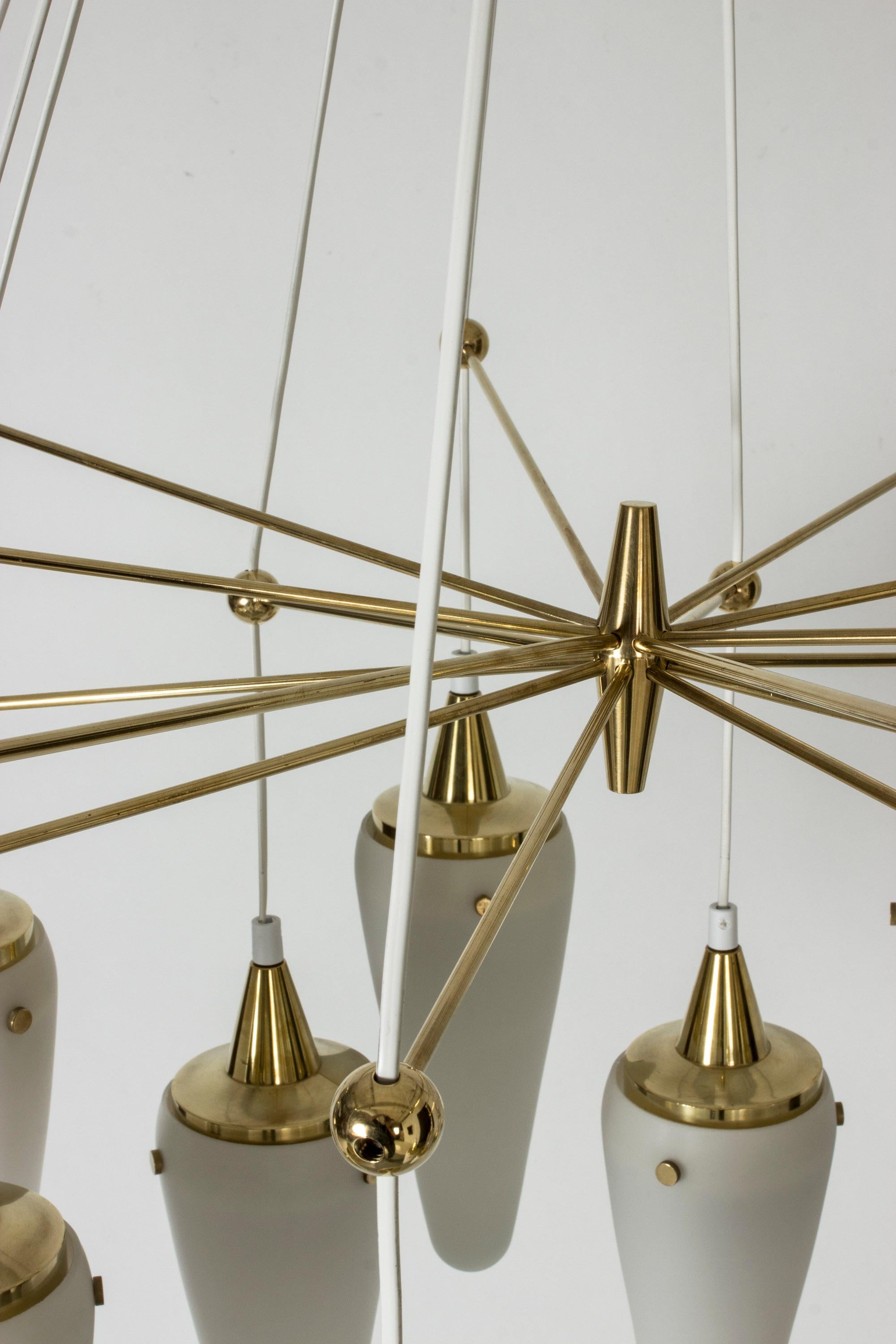 Mid-20th Century Chandelier by Hans-Agne Jakobsson For Sale