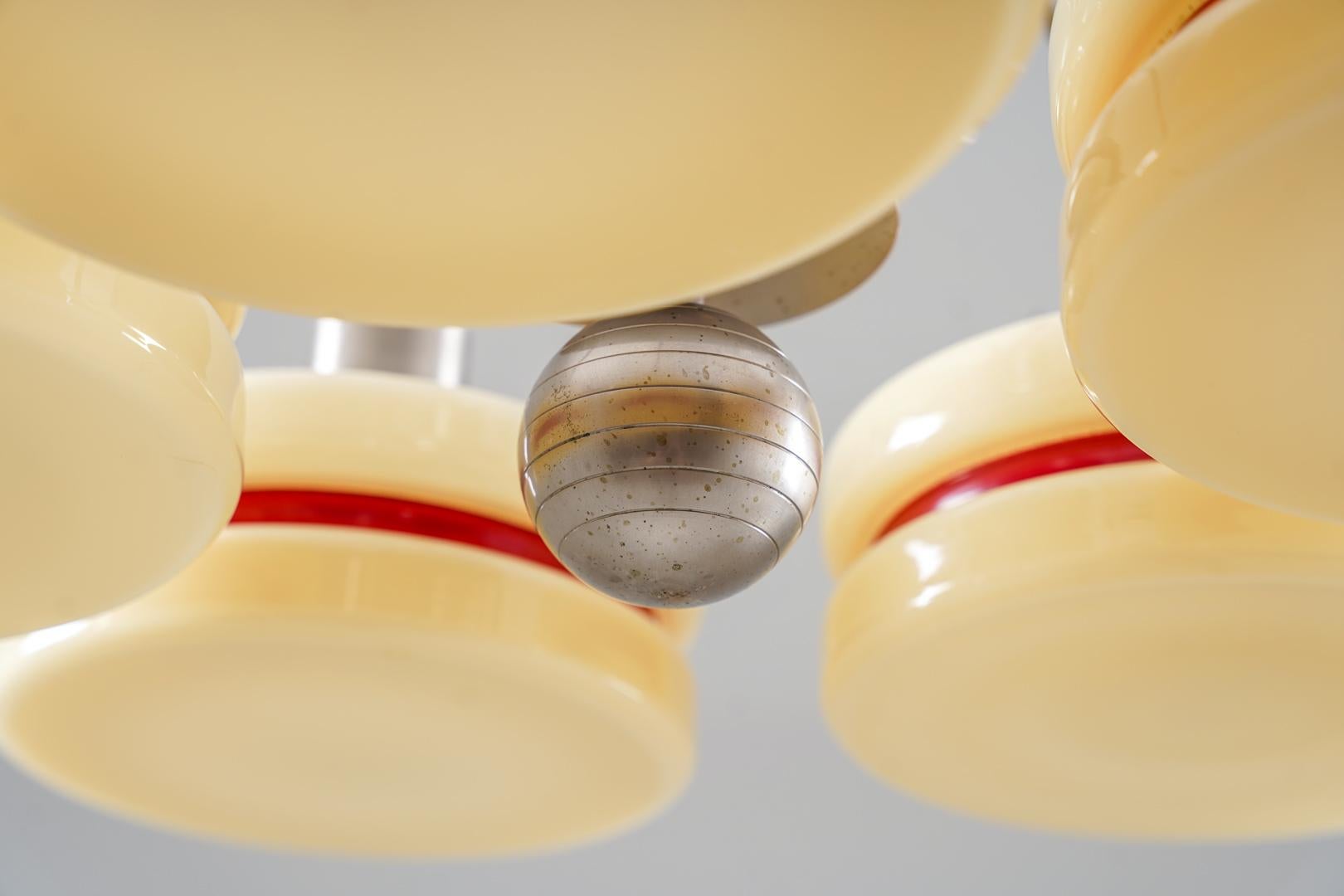 Lámpara de Harald Notini para Böhlmarks, Suecia, años 30 en venta 3