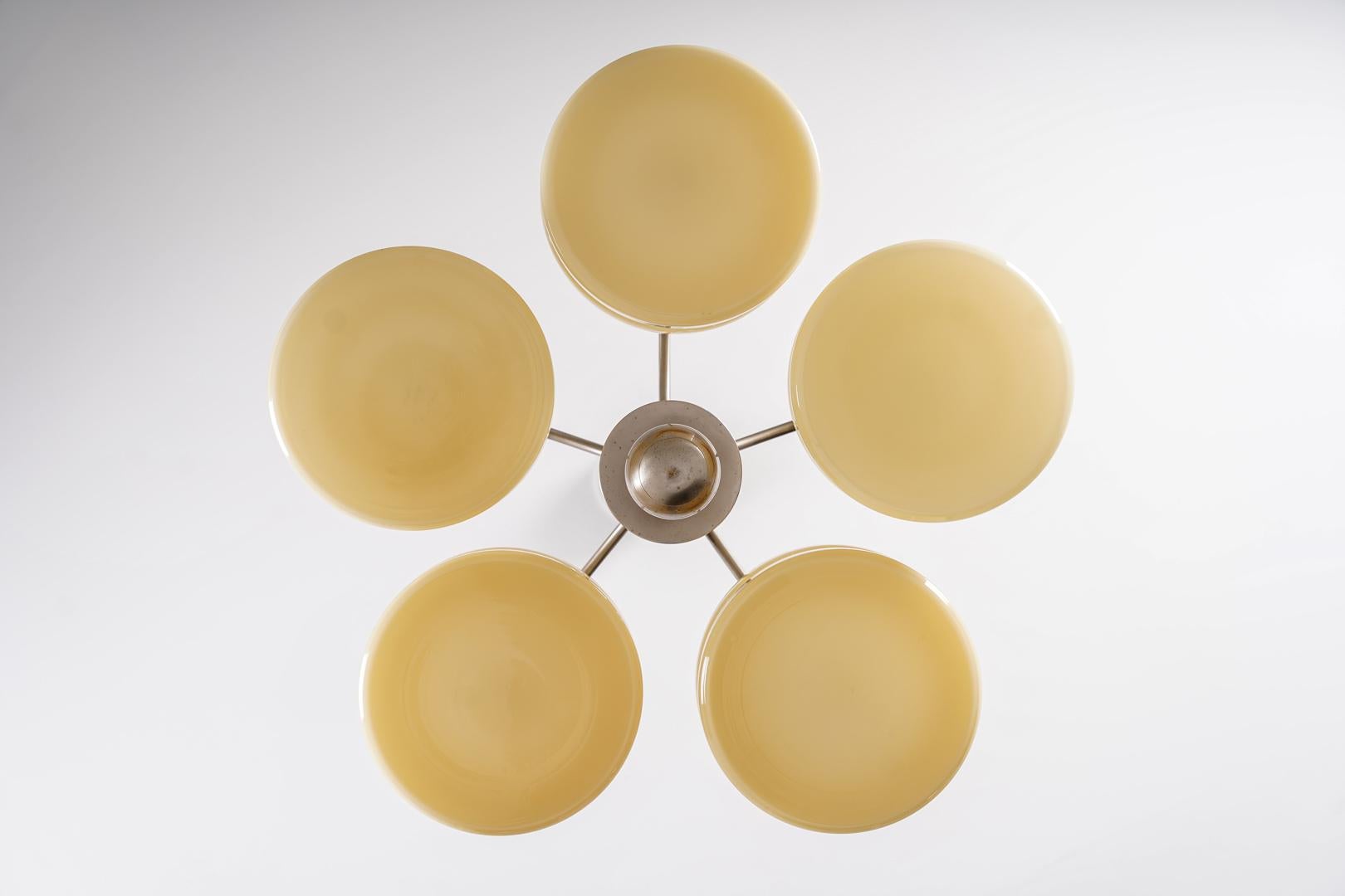 Lámpara de Harald Notini para Böhlmarks, Suecia, años 30 en venta 8