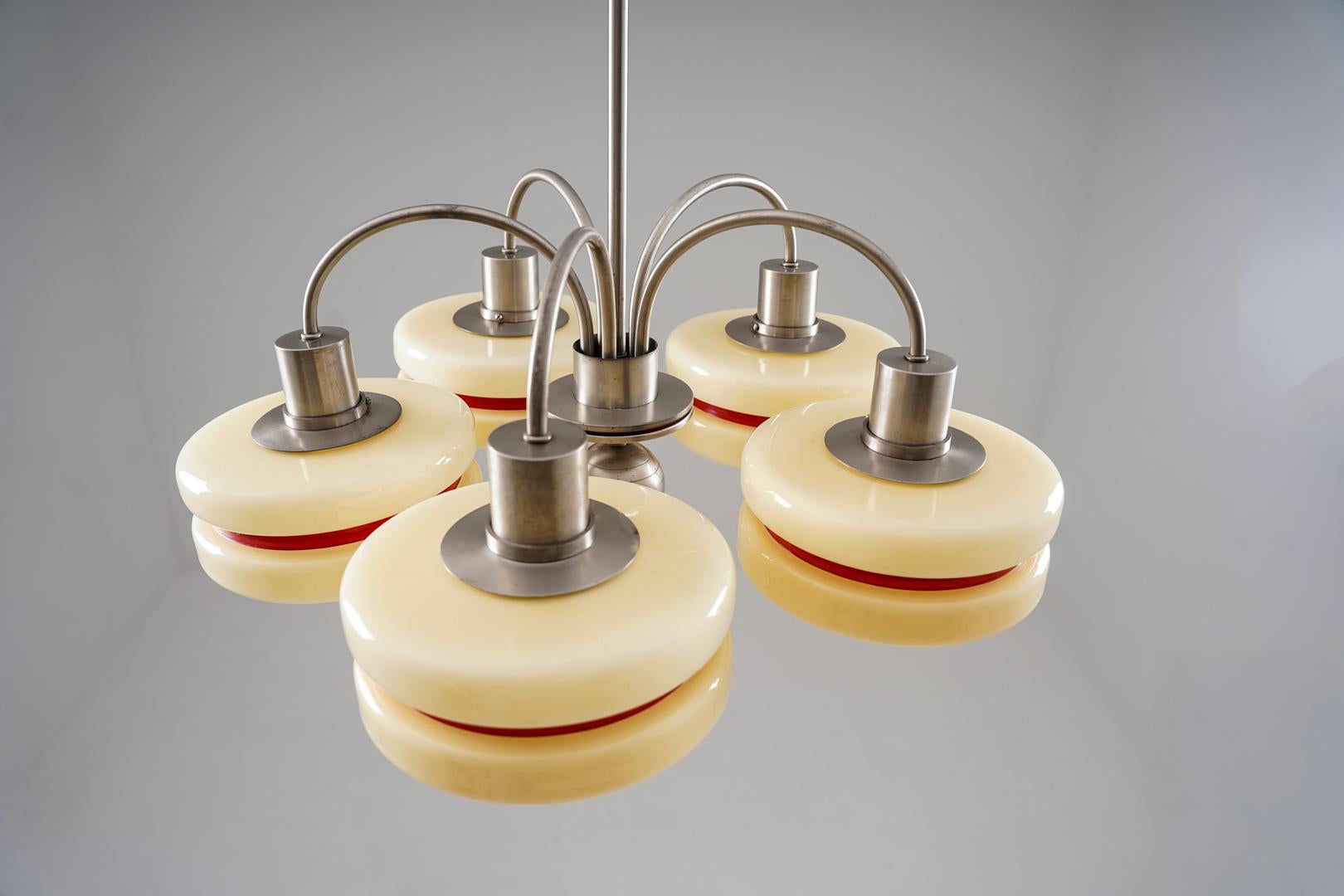 Lámpara de Harald Notini para Böhlmarks, Suecia, años 30 en venta 9