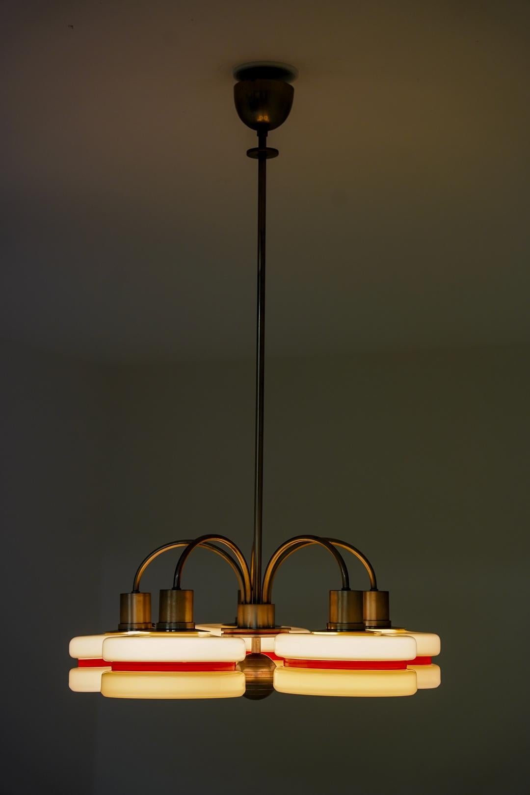 Lámpara de Harald Notini para Böhlmarks, Suecia, años 30 en venta 10