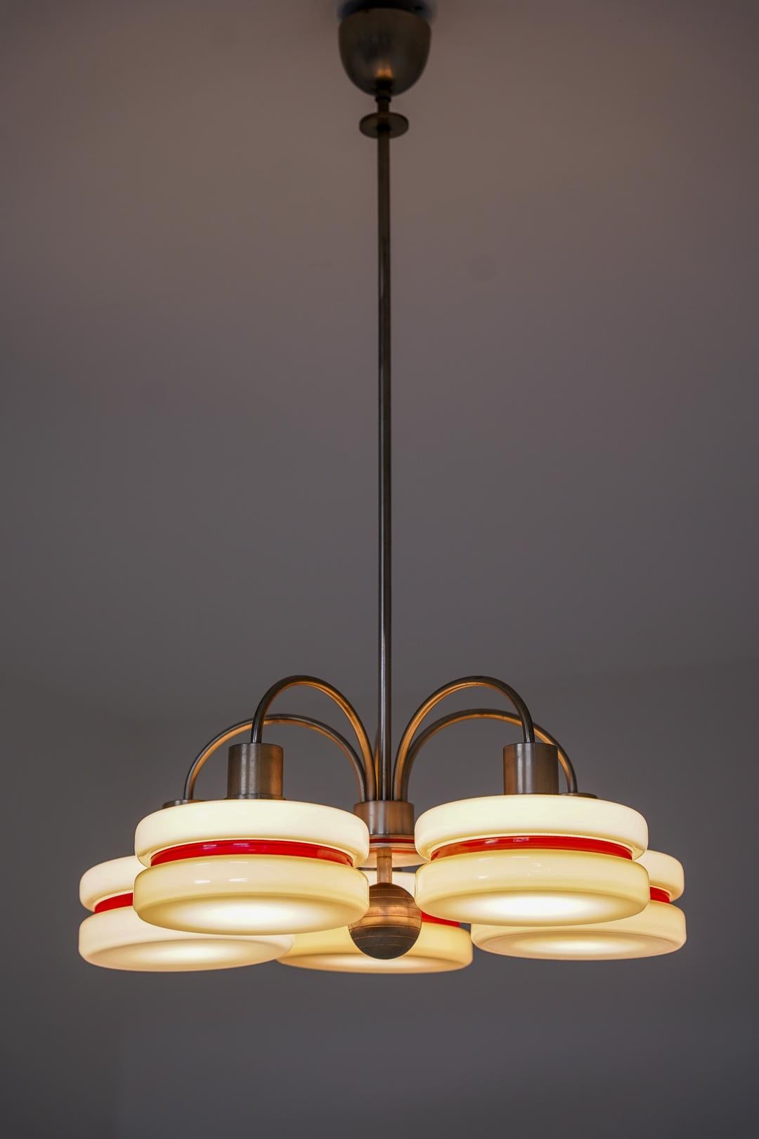 Lámpara de Harald Notini para Böhlmarks, Suecia, años 30 en venta 11