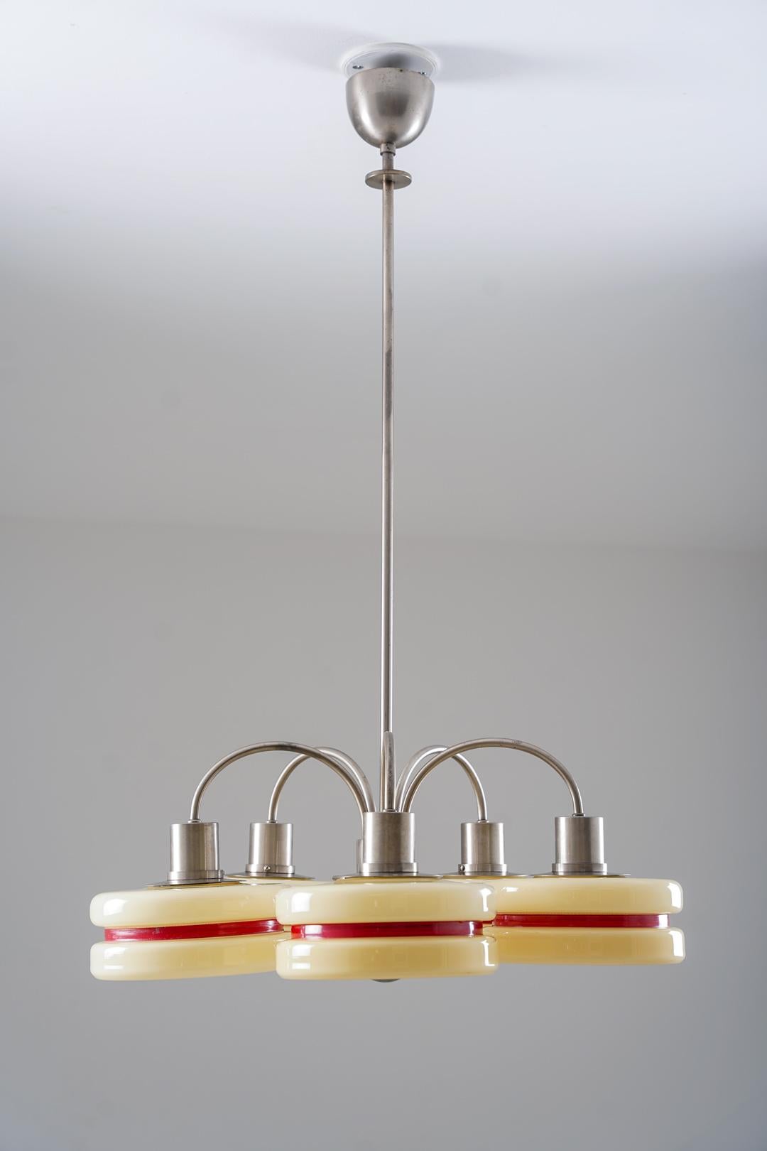 Lámpara de Harald Notini para Böhlmarks, Suecia, años 30 en Bueno estado para la venta en Karlstad, SE