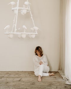 Chandelier by Jacques Darbaud, circa 1990