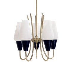 Chandelier by Jonas Hidle, Norway, 1960s