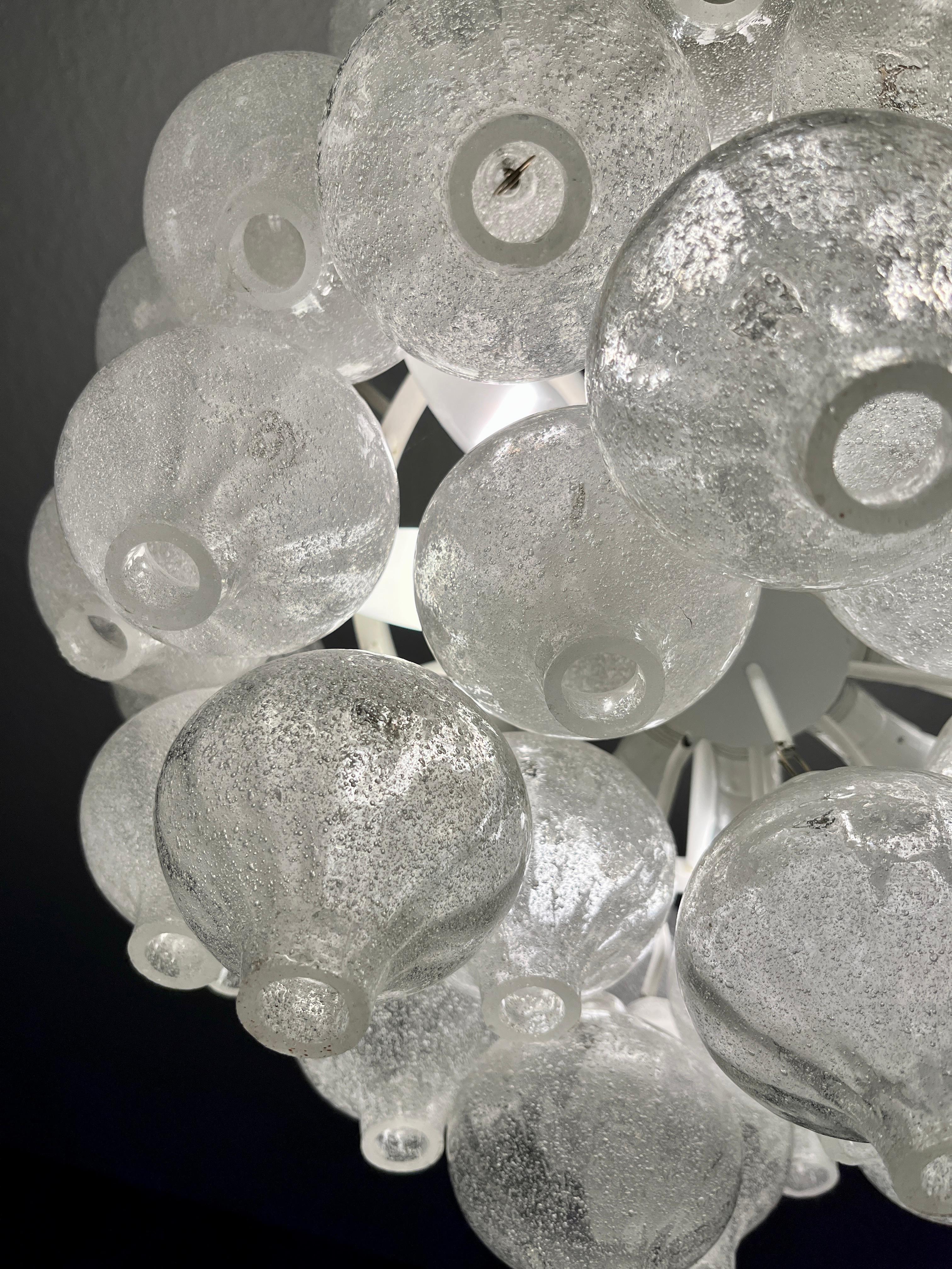 Lampadario di J.T. Kalmar negli anni '60, modello 