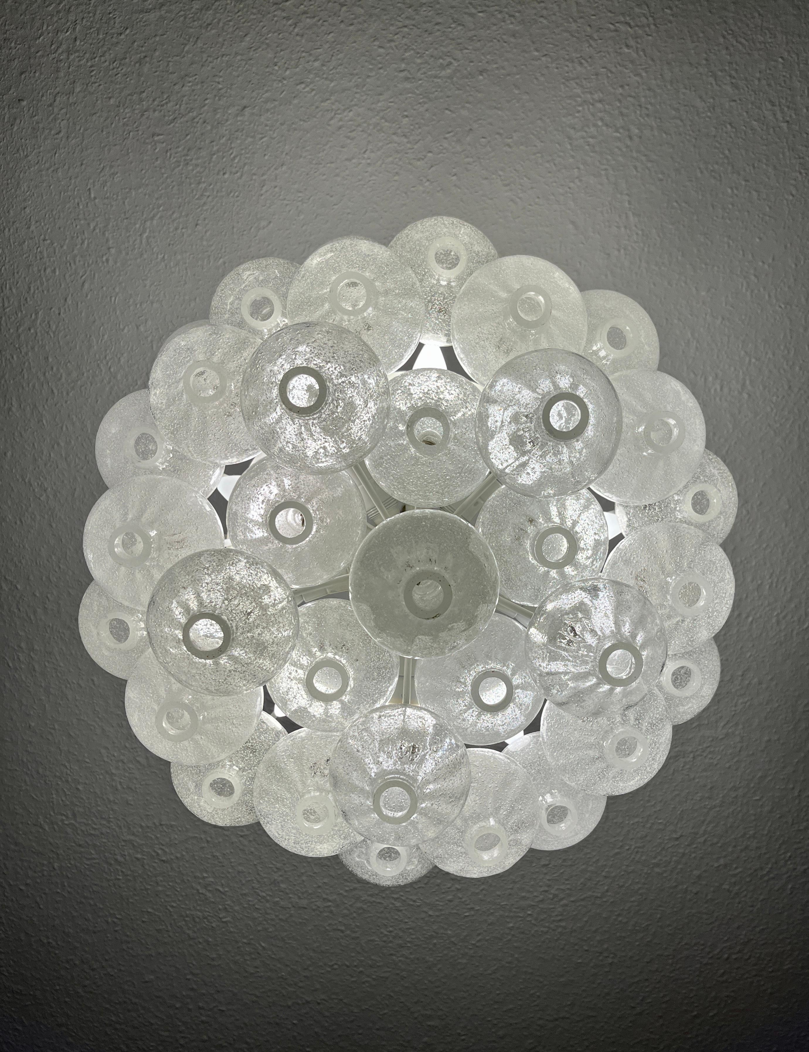 Lampadario di J.T. Kalmar negli anni '60, modello 