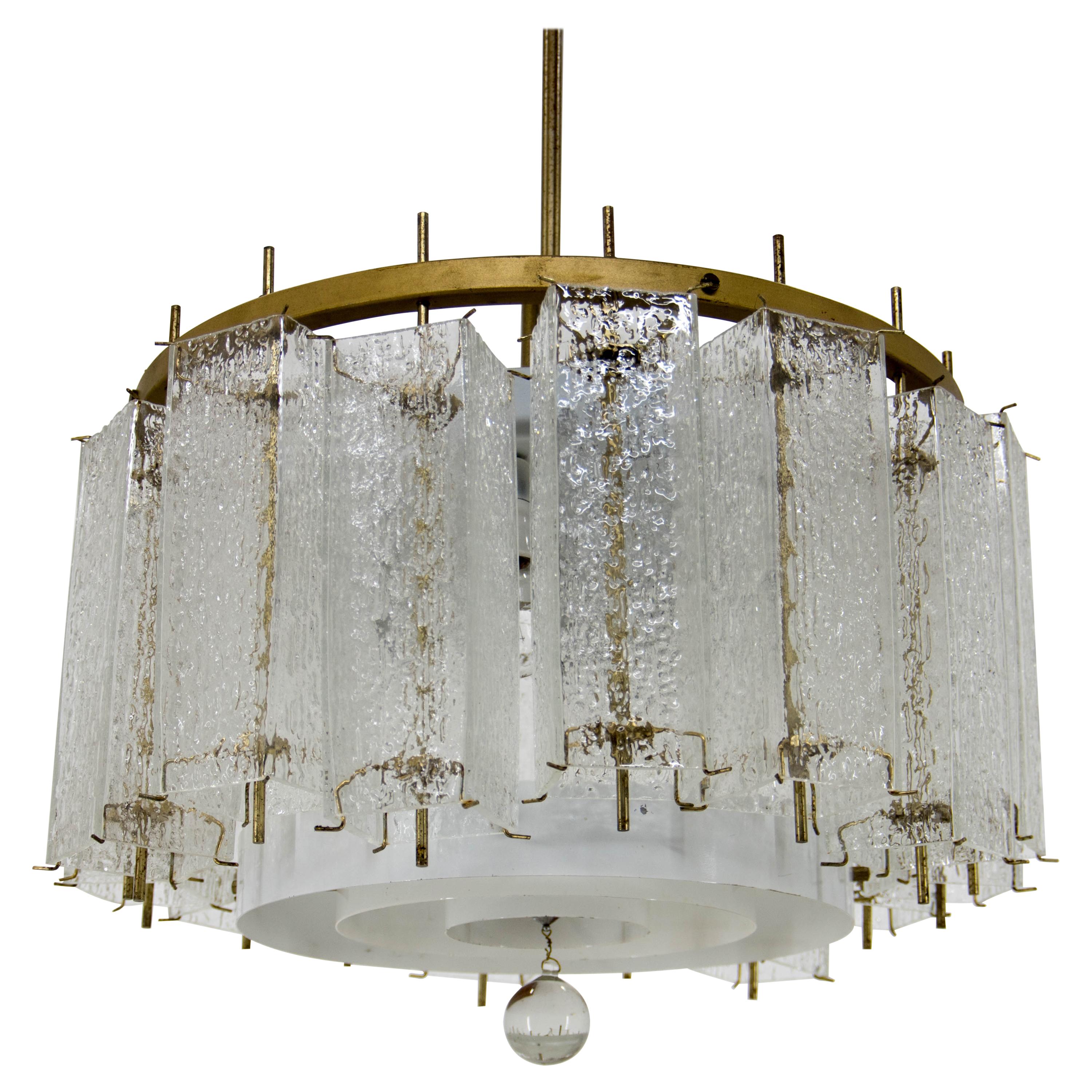 Chandelier by Kamenicky Senov, 1960s, Up to Five Items Available For Sale
