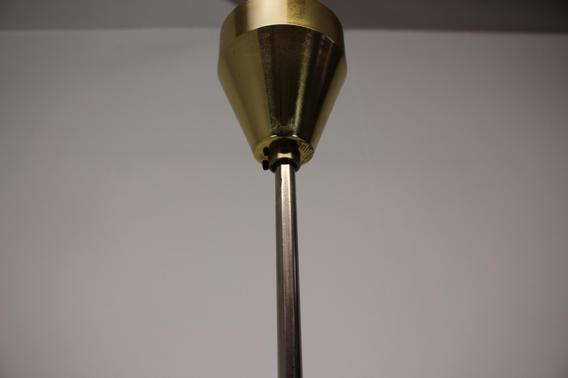 Fine XX secolo Lampadario di Kamenicky Senov, anni '70, Cecoslovacchia in vendita