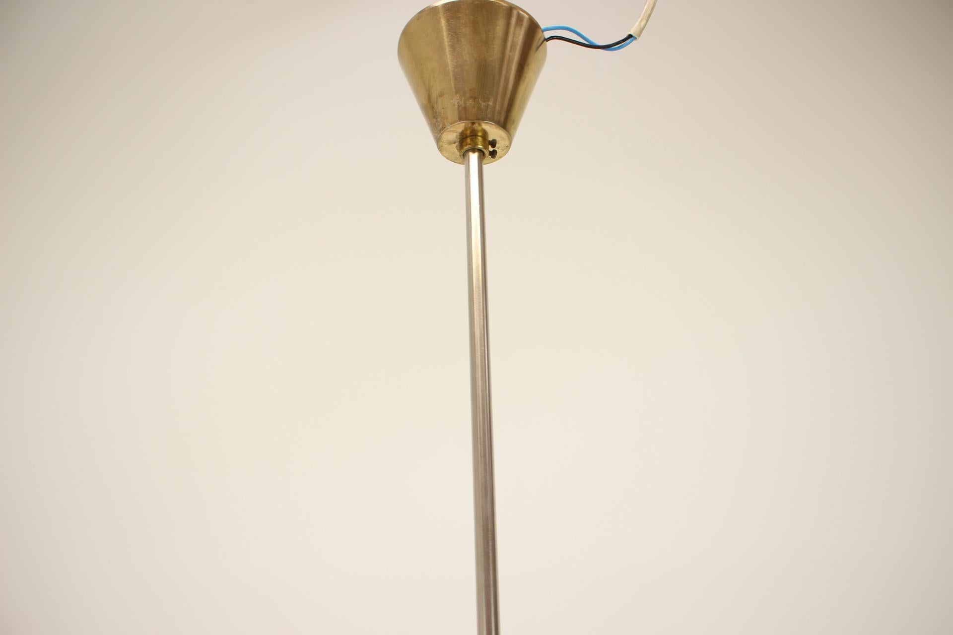 Lampadario di Kamenicky Senov, anni '70, Cecoslovacchia in vendita 2