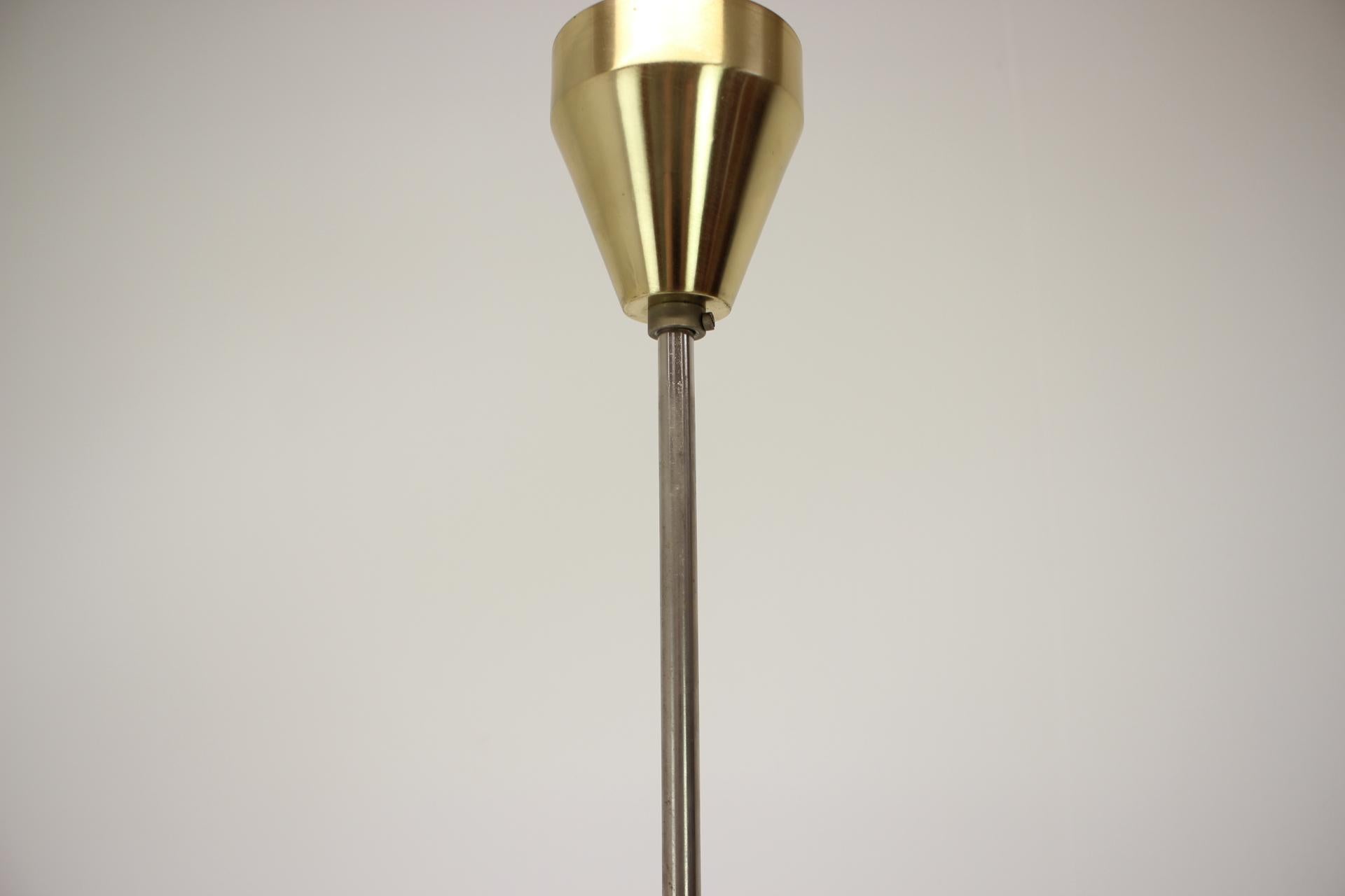 Lampadario di Kamenicky Senov, anni '70, Cecoslovacchia in vendita 3