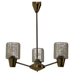 Chandelier by Kamenicky Senov, 1970s, Czechoslovakia