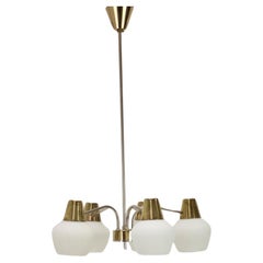 Chandelier by Kamenicky Senov, 1970s, Czechoslovakia