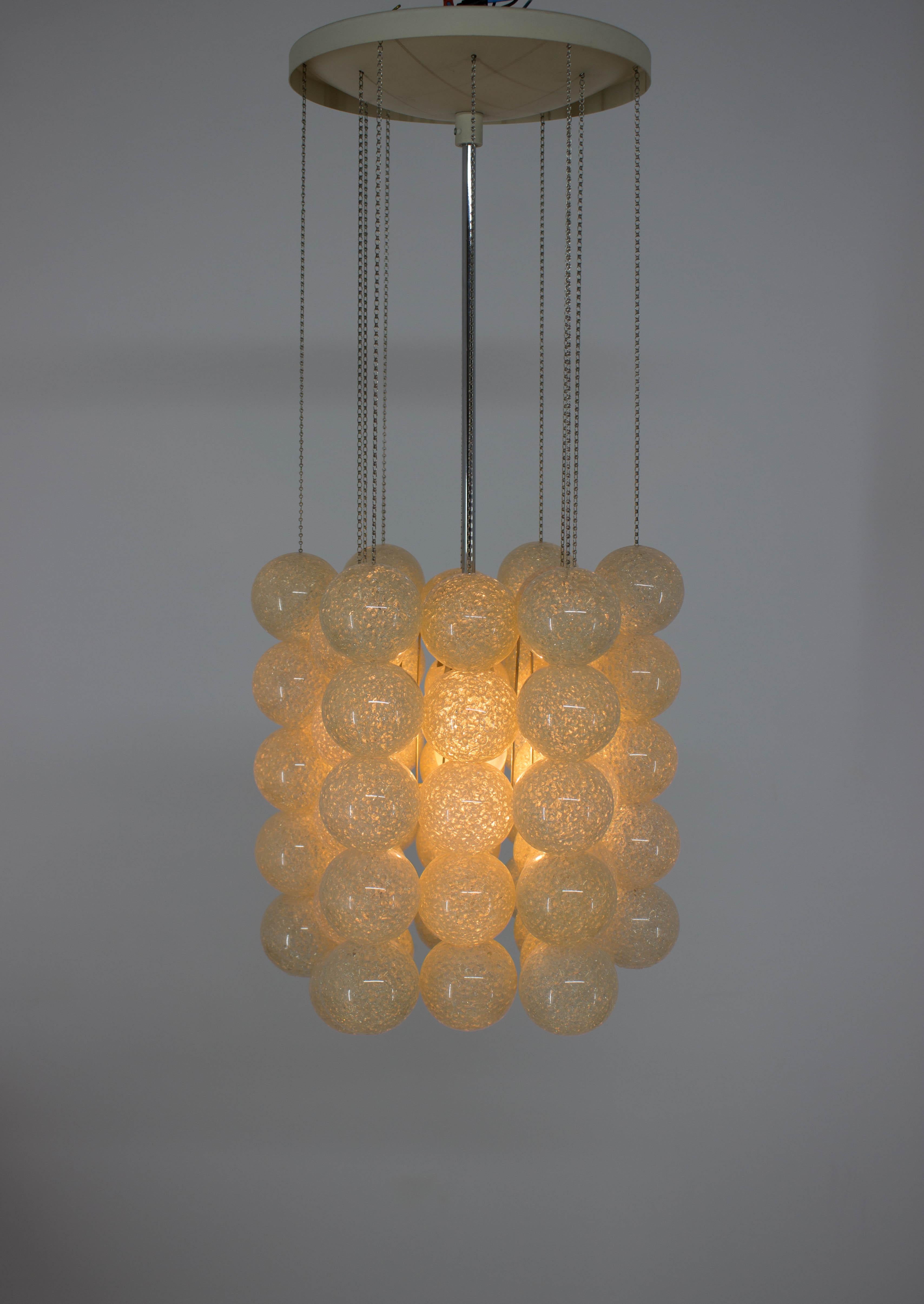 Chandelier by Napako, 1970s For Sale 1