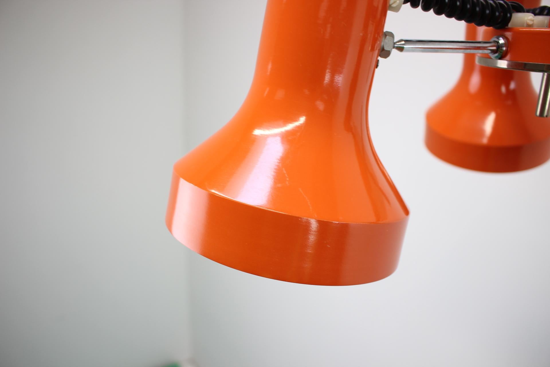 Chandelier by Napako, Czechoslovakia, 1970s In Good Condition For Sale In Praha, CZ