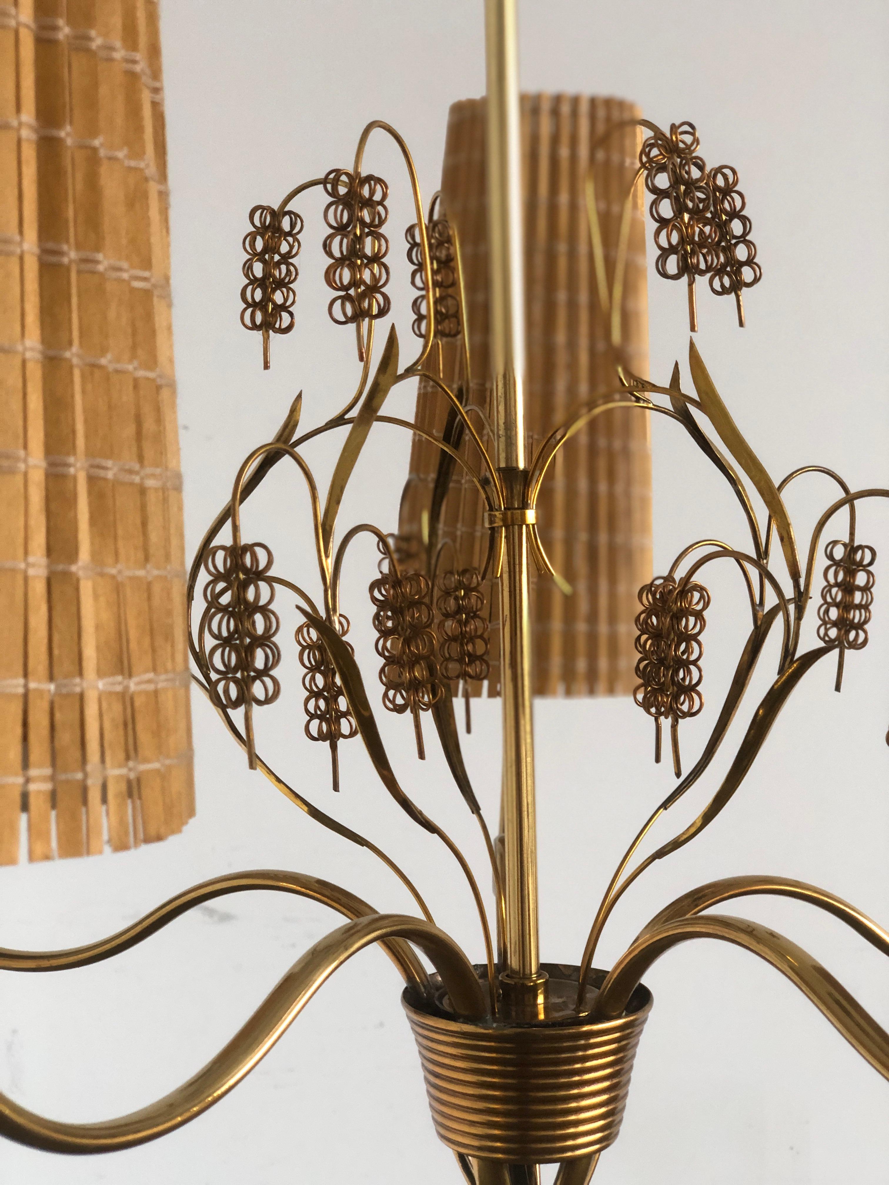 Mid-20th Century Chandelier by Paavo Tynell  For Sale