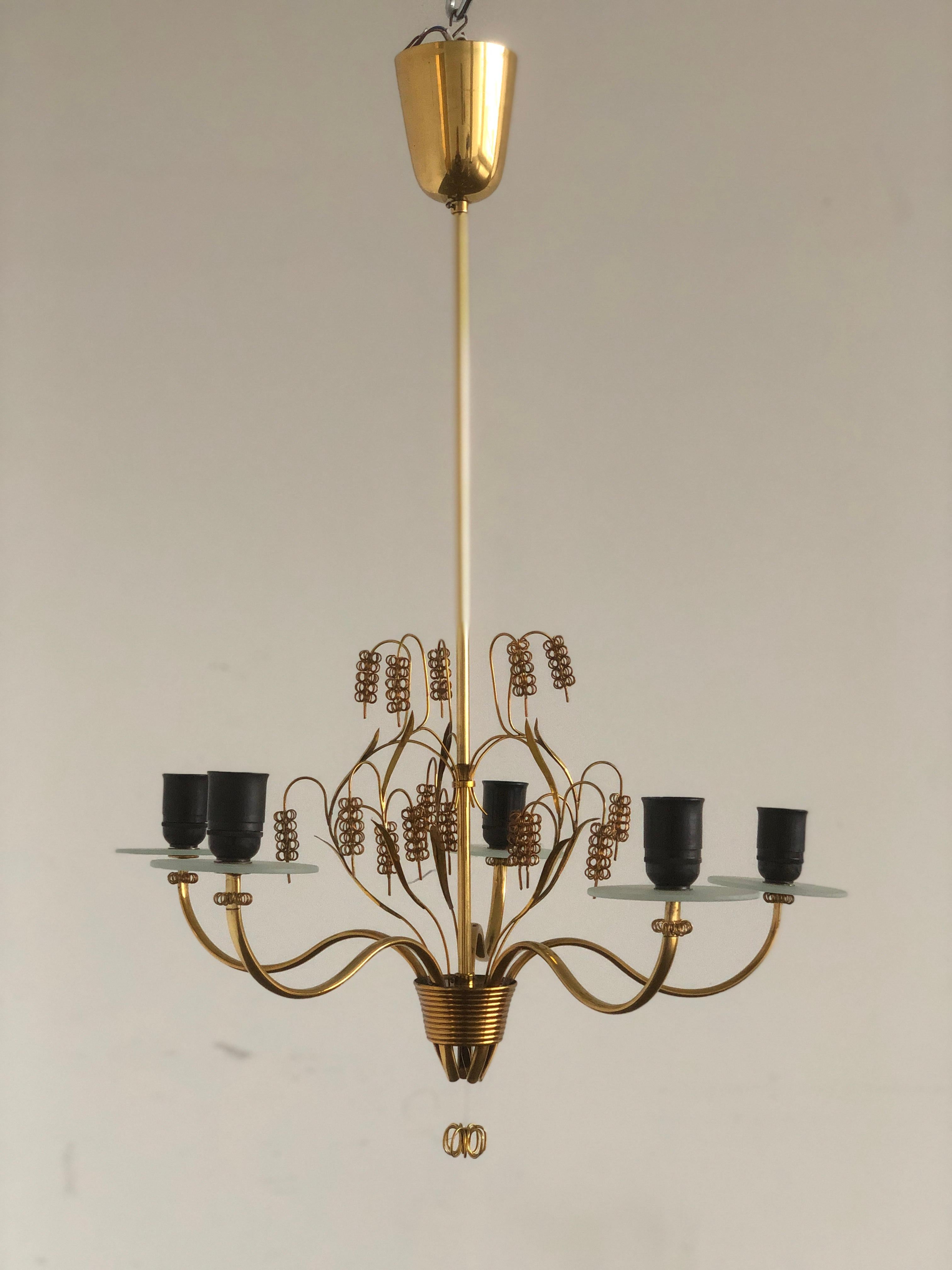 Chandelier by Paavo Tynell / 2 Available For Sale 1