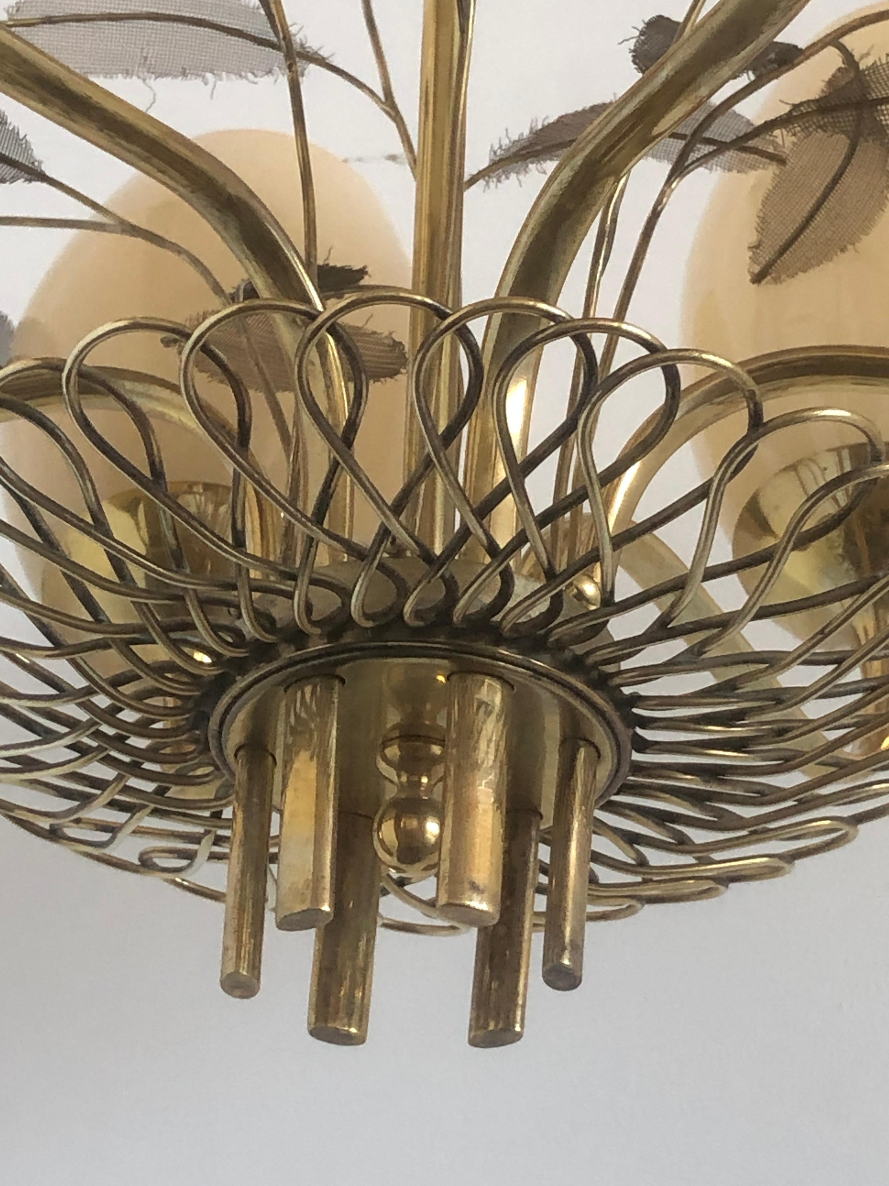 Finnish Chandelier by Paavo Tynell
