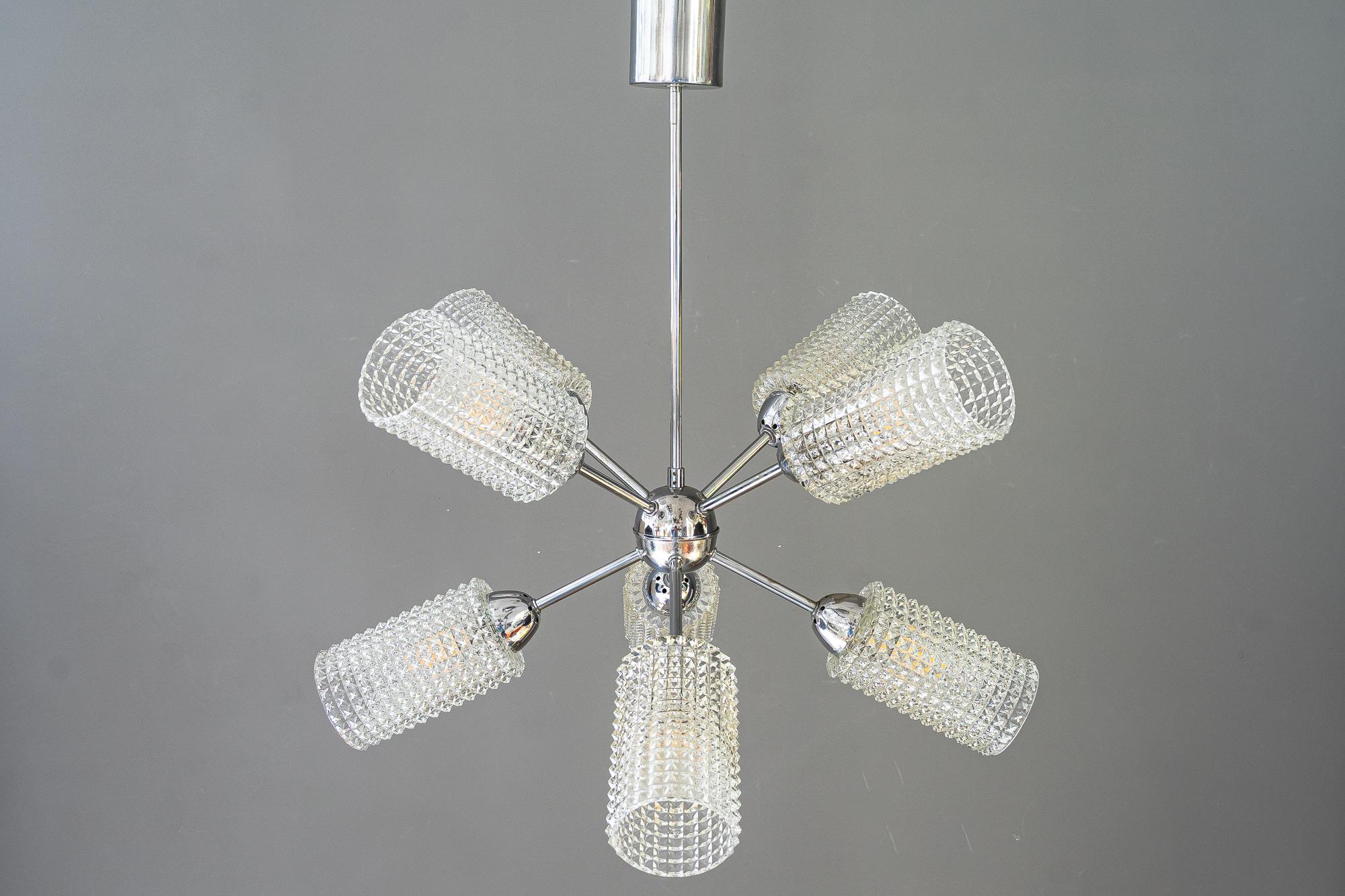 Verre Lustre de Richard Essig Allemagne vers 1970 en vente