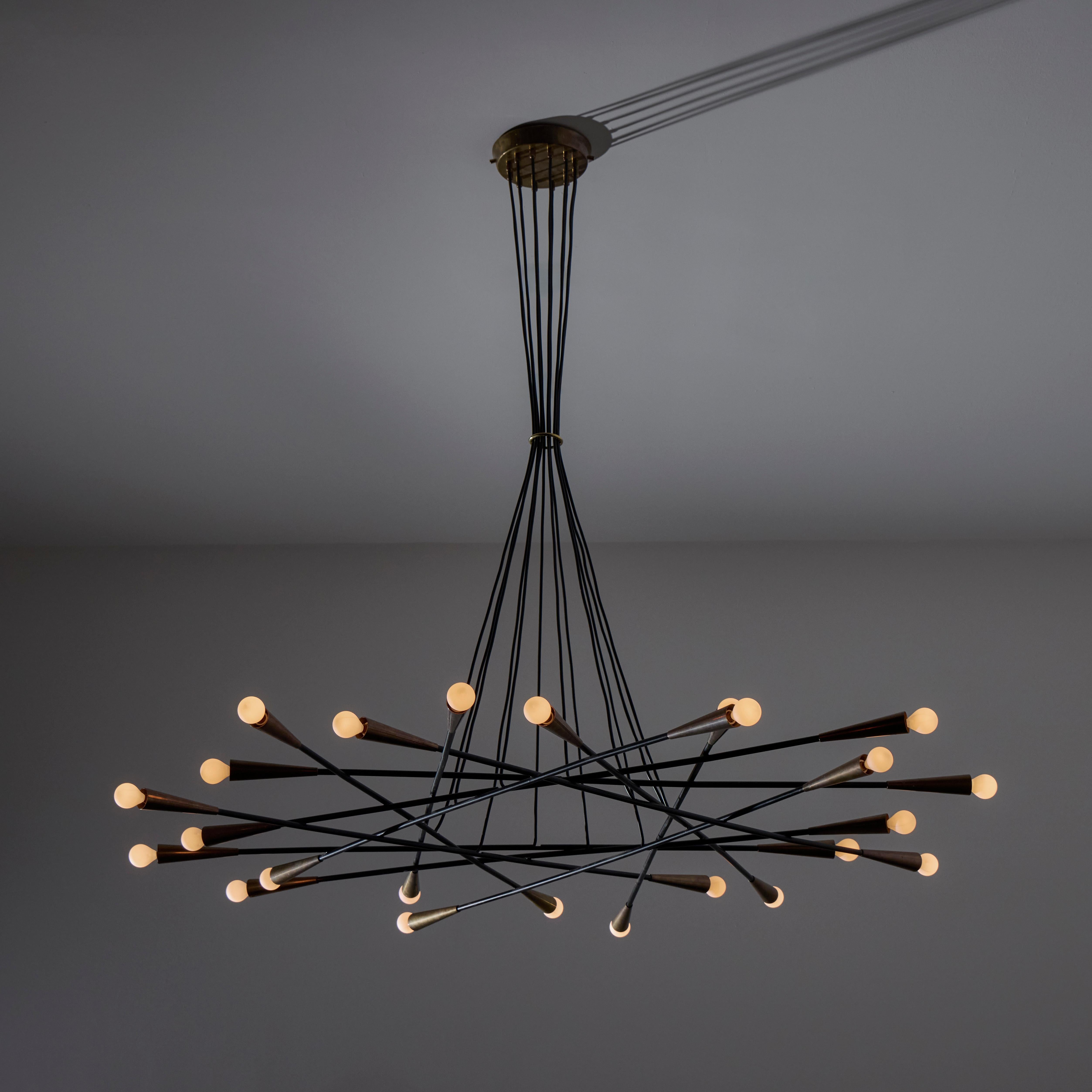 Chandelier by Stilnovo For Sale 8