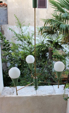 Chandelier in the Style of Stilnovo