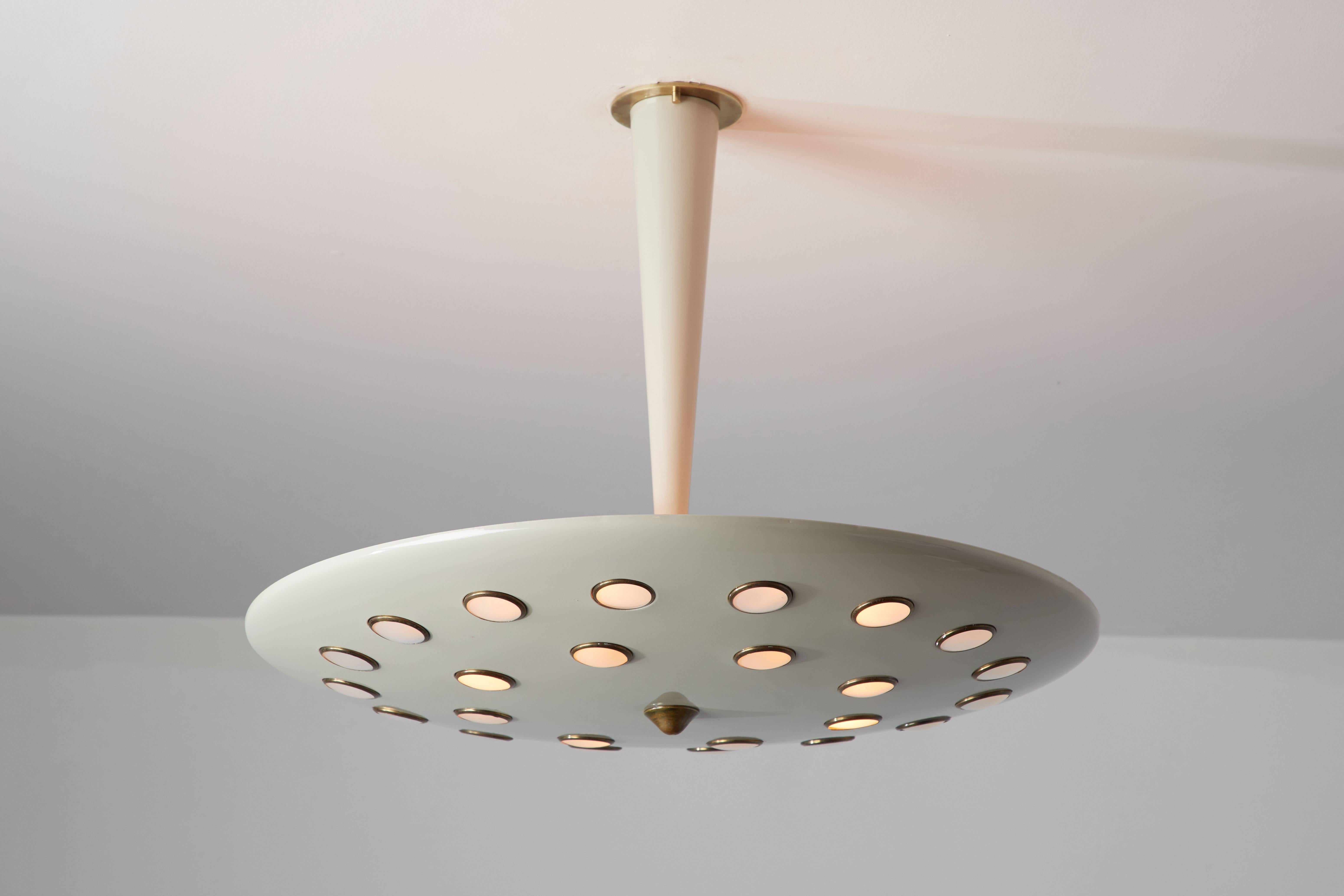 Mid-Century Modern Chandelier by Stilnovo