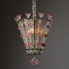 Lustre de Tomaso Buzzi pour Venini