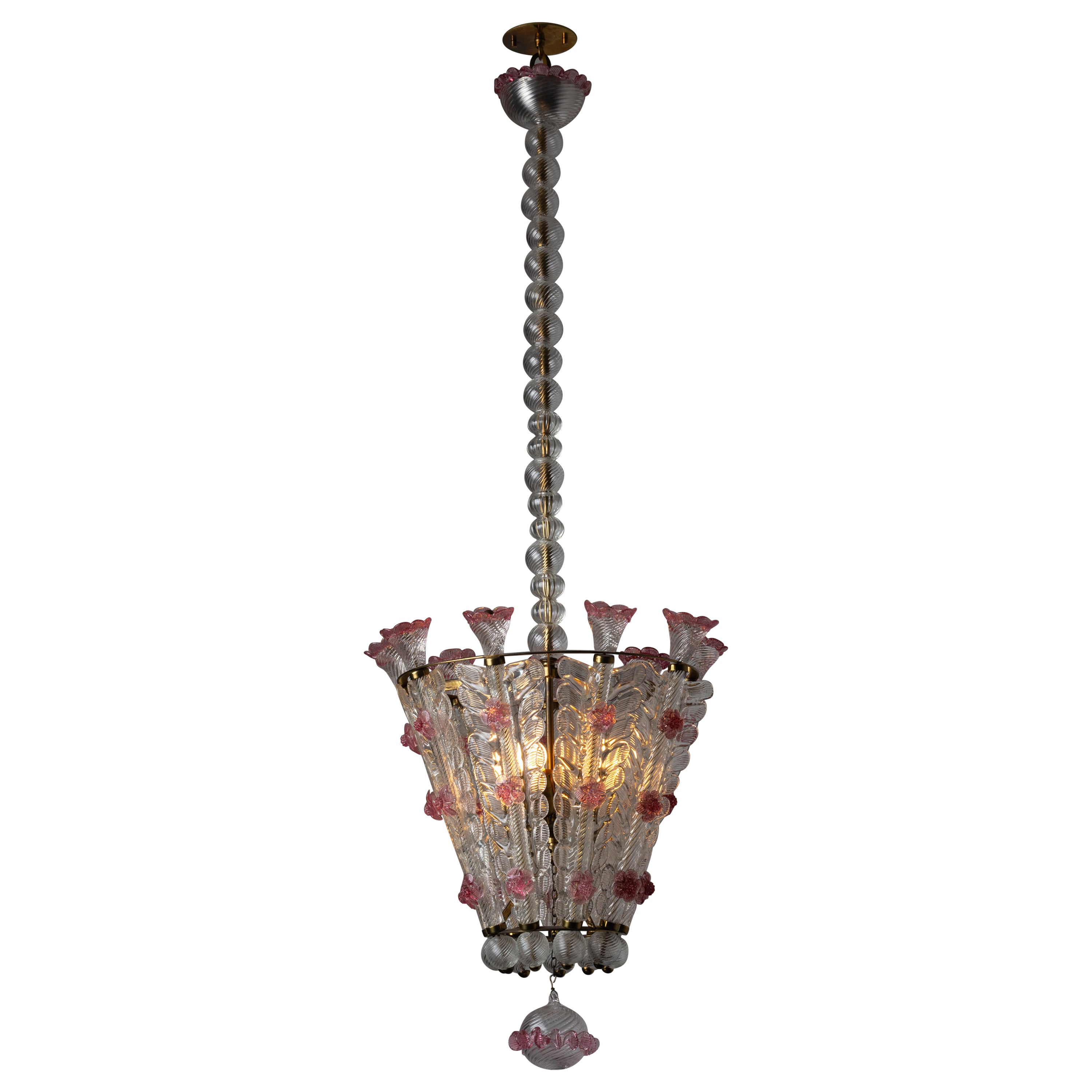 Chandelier by Tomaso Buzzi for Venini