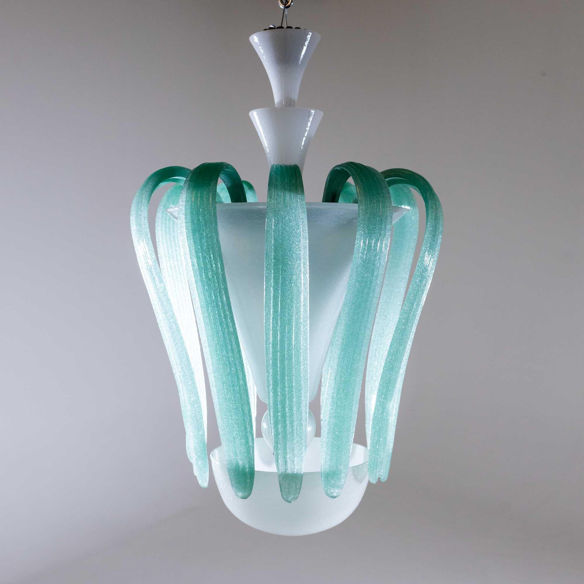 Chandelier by Tomaso Buzzi for Venini, Italy 1930s  For Sale 6