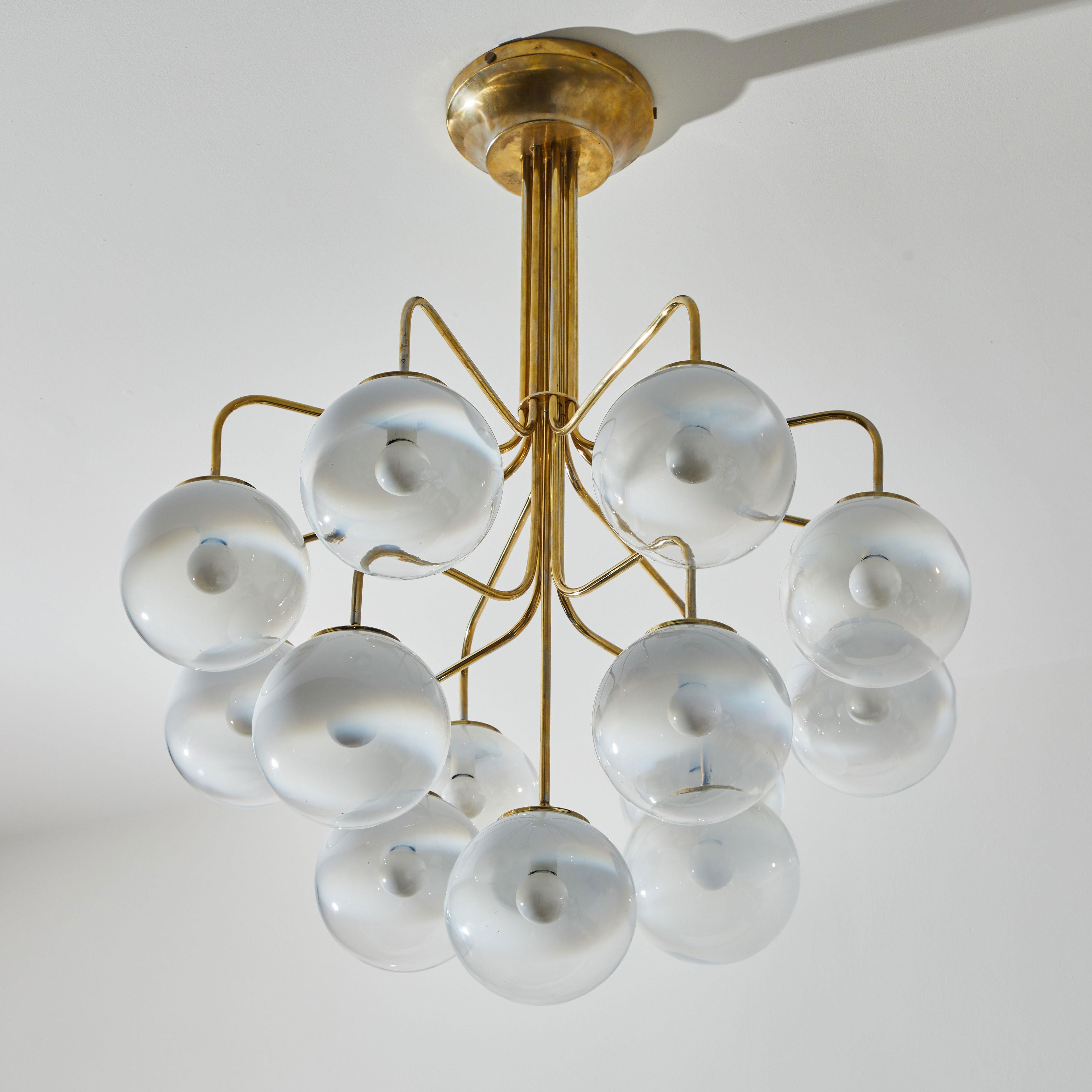 Chandelier by Angelo Mangiarotti for Candle  1