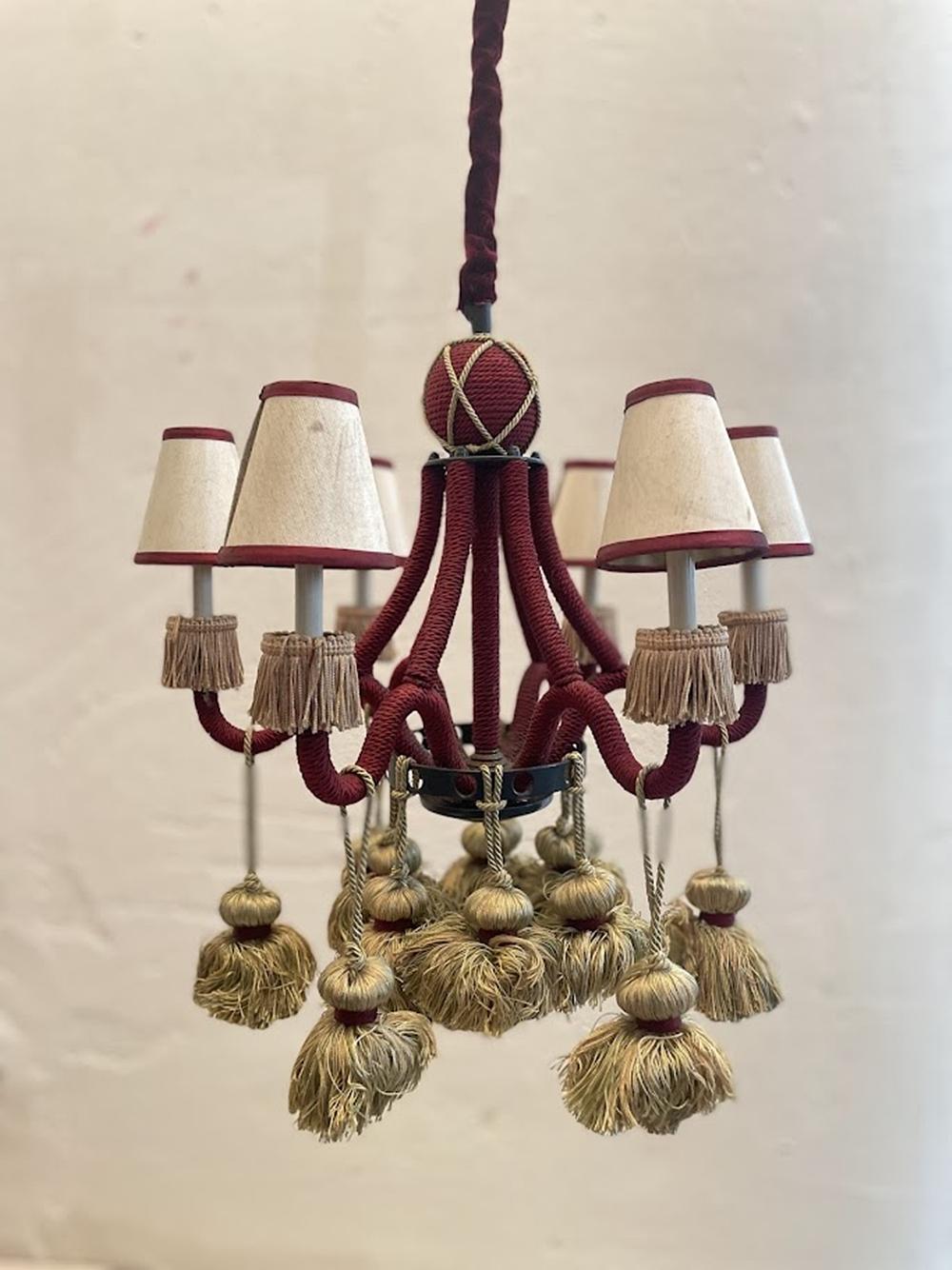 Art Deco Chandelier by Zonca Lighting for Buddha Bars Italy 21st Century For Sale