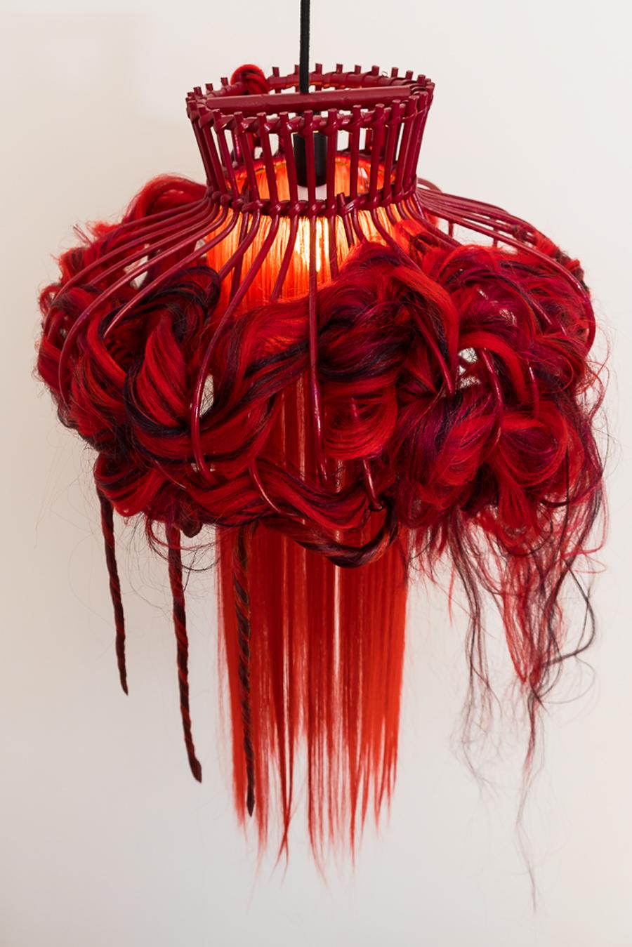 Synthetic Chandelier Create by the Artist Micki Chomicki