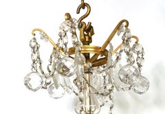 Chandelier Crystal Baccarat & Bronze