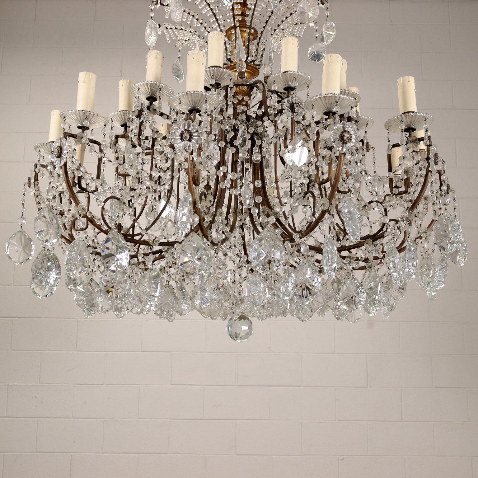 Chandelier Crystal, Italy, 20th Century 2