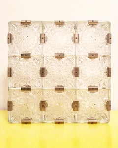 Chandelier "Cube" Made in Czechoslovakia in Fabrique Kamenicky Senov in 1960s