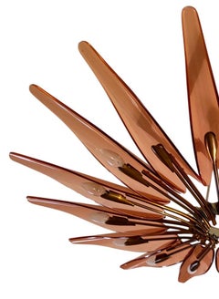 Araña Dalia Fontana Arte Design Max Ingrand 1950 Araña Colgante