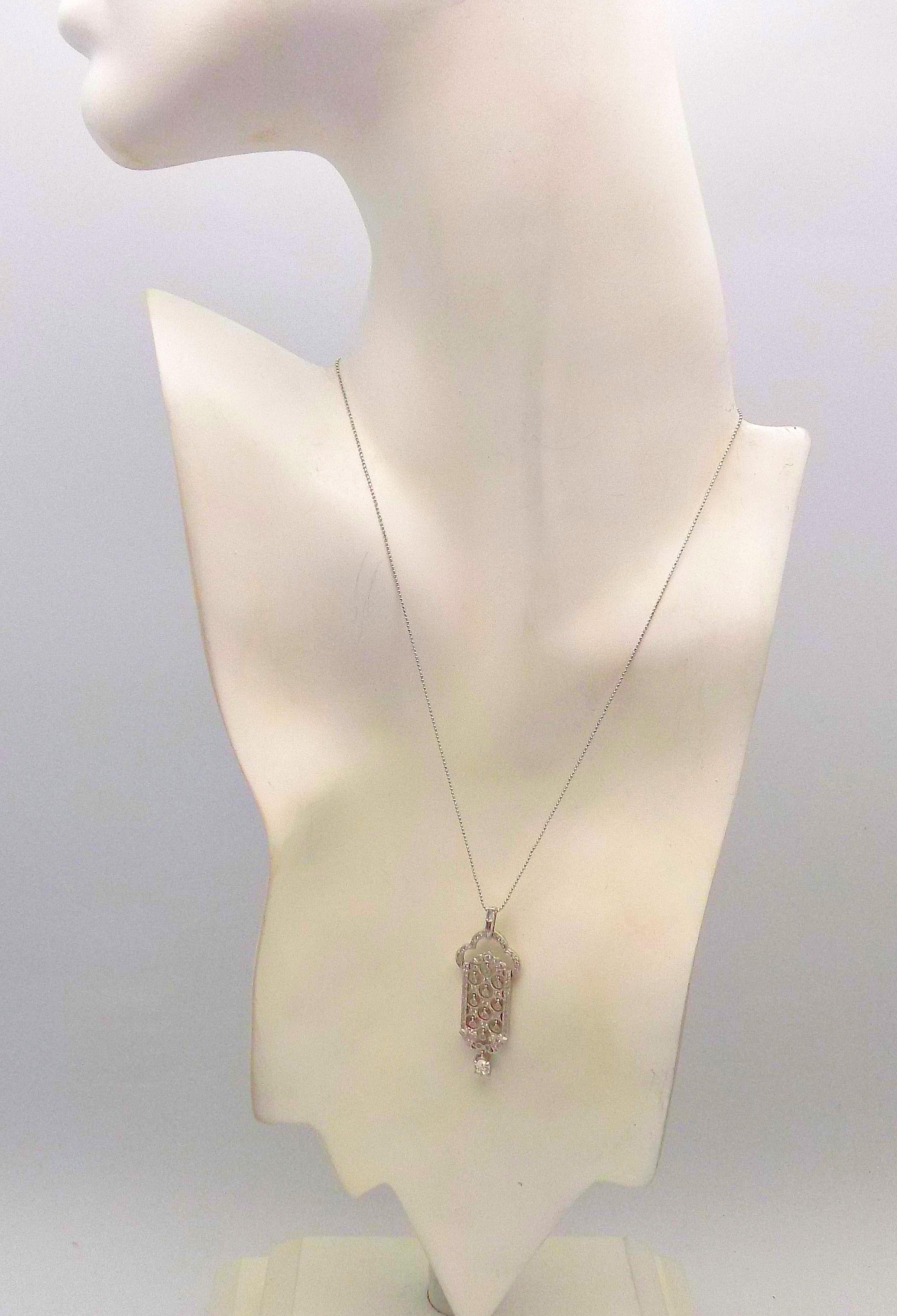 Women's Chandelier Diamond Pendant