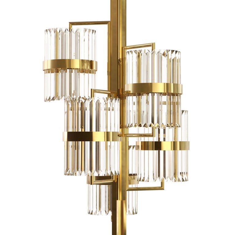 Chandelier Freeone with Crystal Glass For Sale at 1stDibs | freedom ...