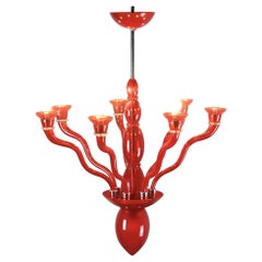 Lustre Gaia d'Ernesto Gismondi pour VeArt, Italie, vers 1980
