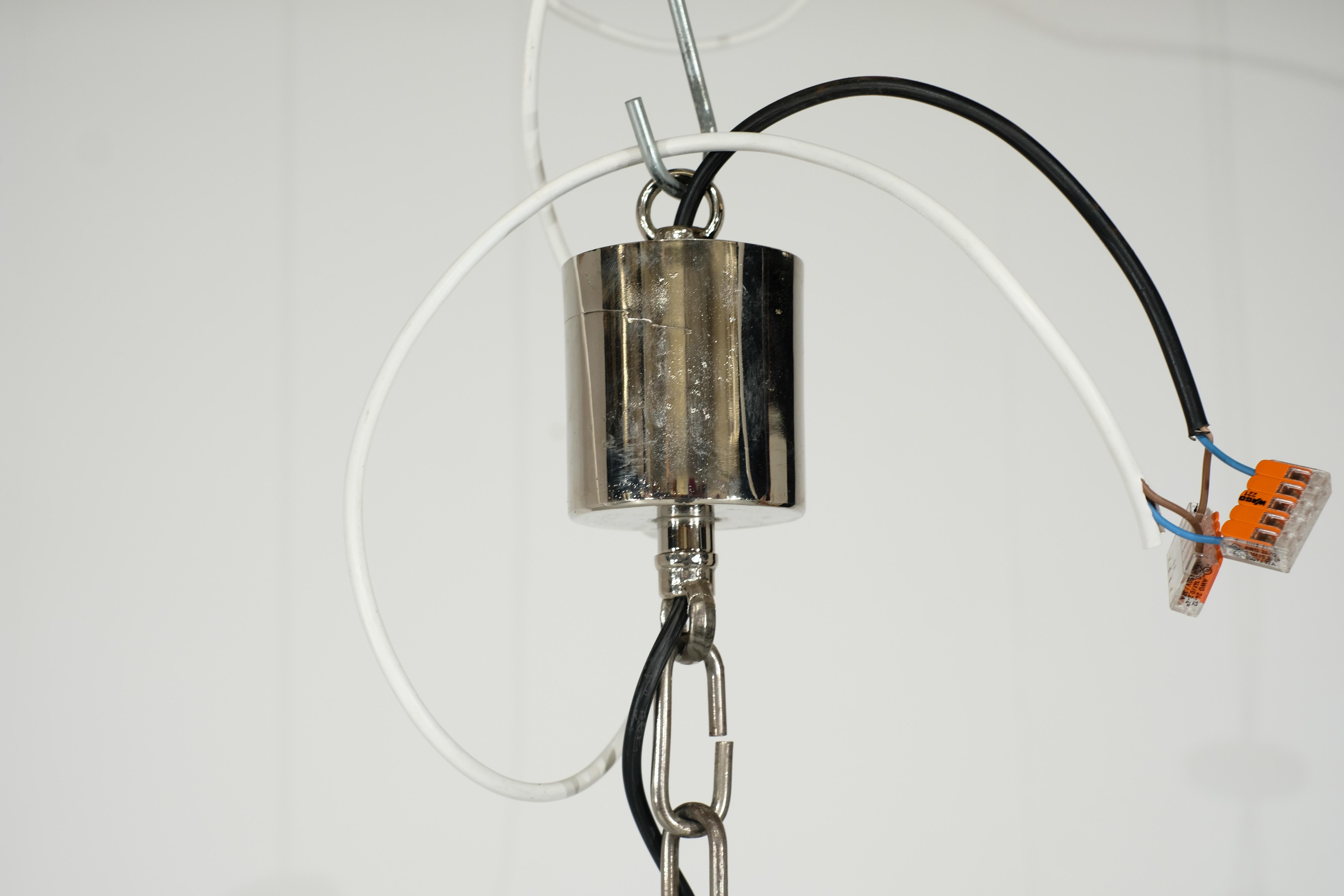 Lustre Giogali d'Angelo Mangiarotti pour Vistosi, Italie, années 1970 en vente 8