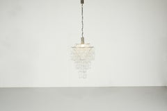 Chandelier Giogali by Angelo Mangiarotti for Vistosi, Italy 1970s.