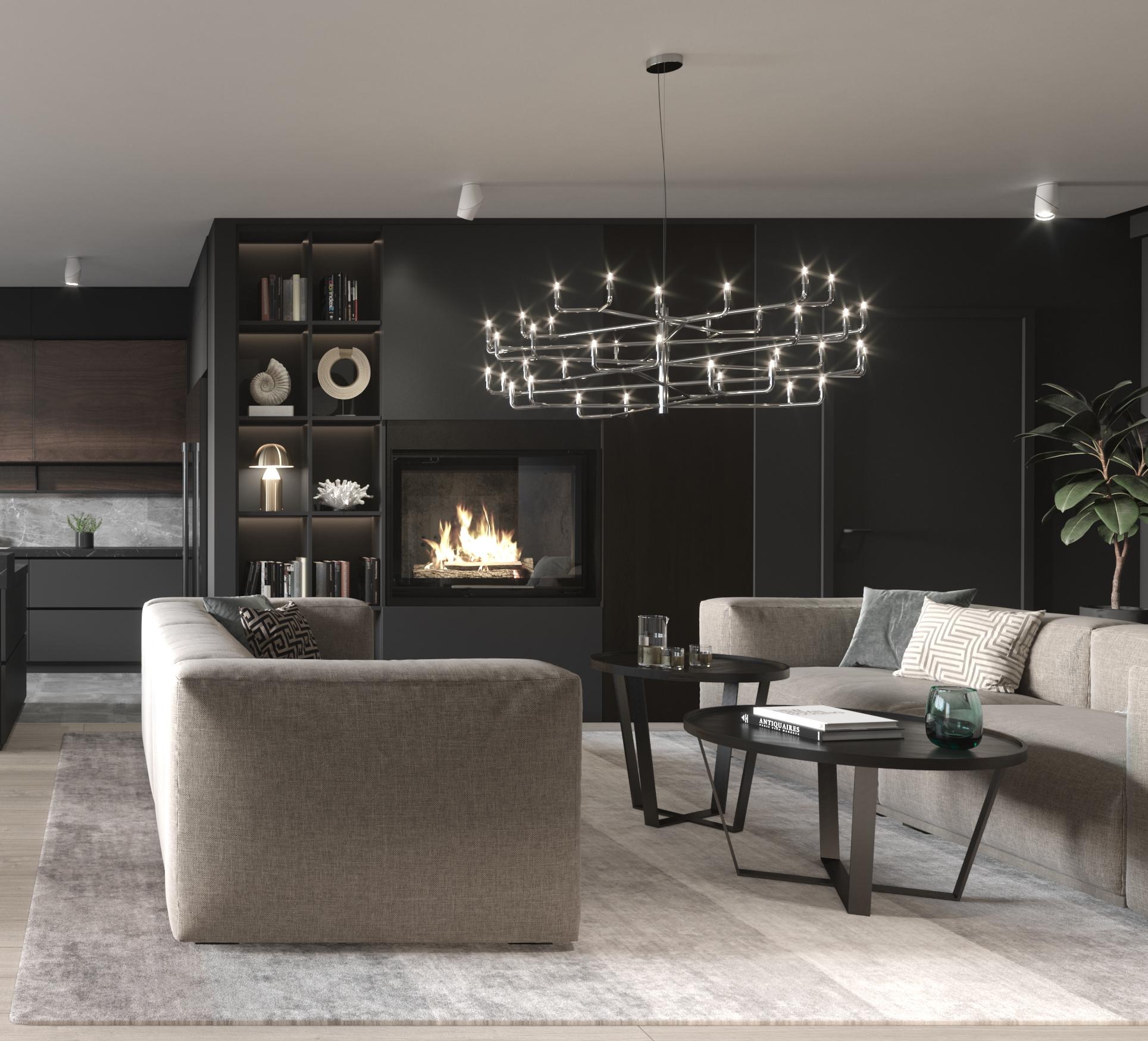 Contemporary LAST ONE - Chandelier Grand Siècle Big Chrome designed by Alberto Nason For Sale