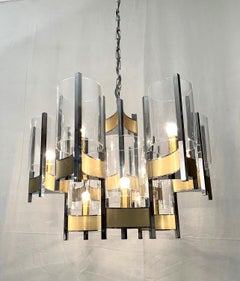 Chandelier "Hurricane" by Gaetano Sciolari, 1960s