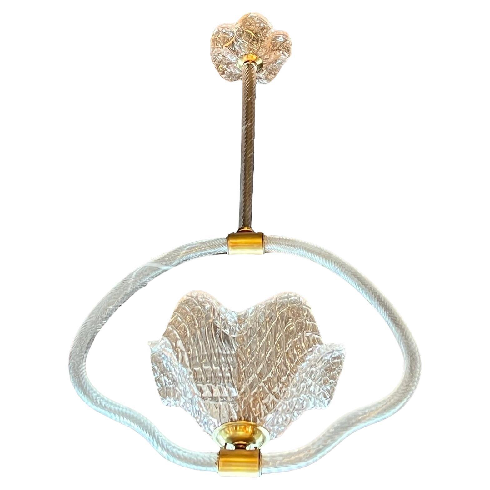 Lampadario di Murano e bronzo, stile, Art Deco, 1920, italiano