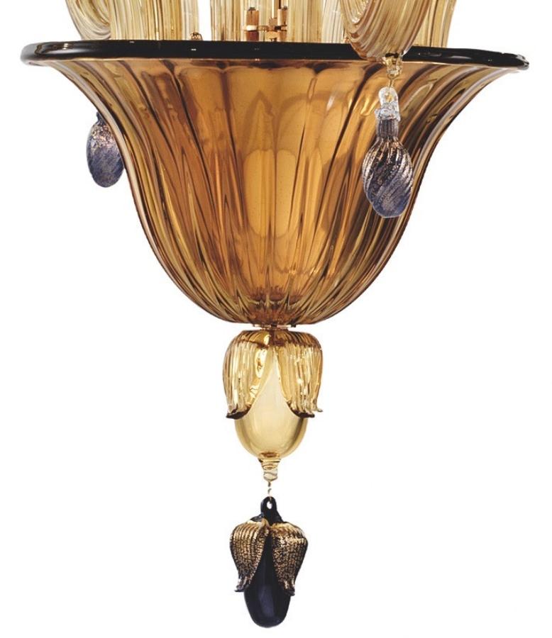 Italian Chandelier in Murano Glass 