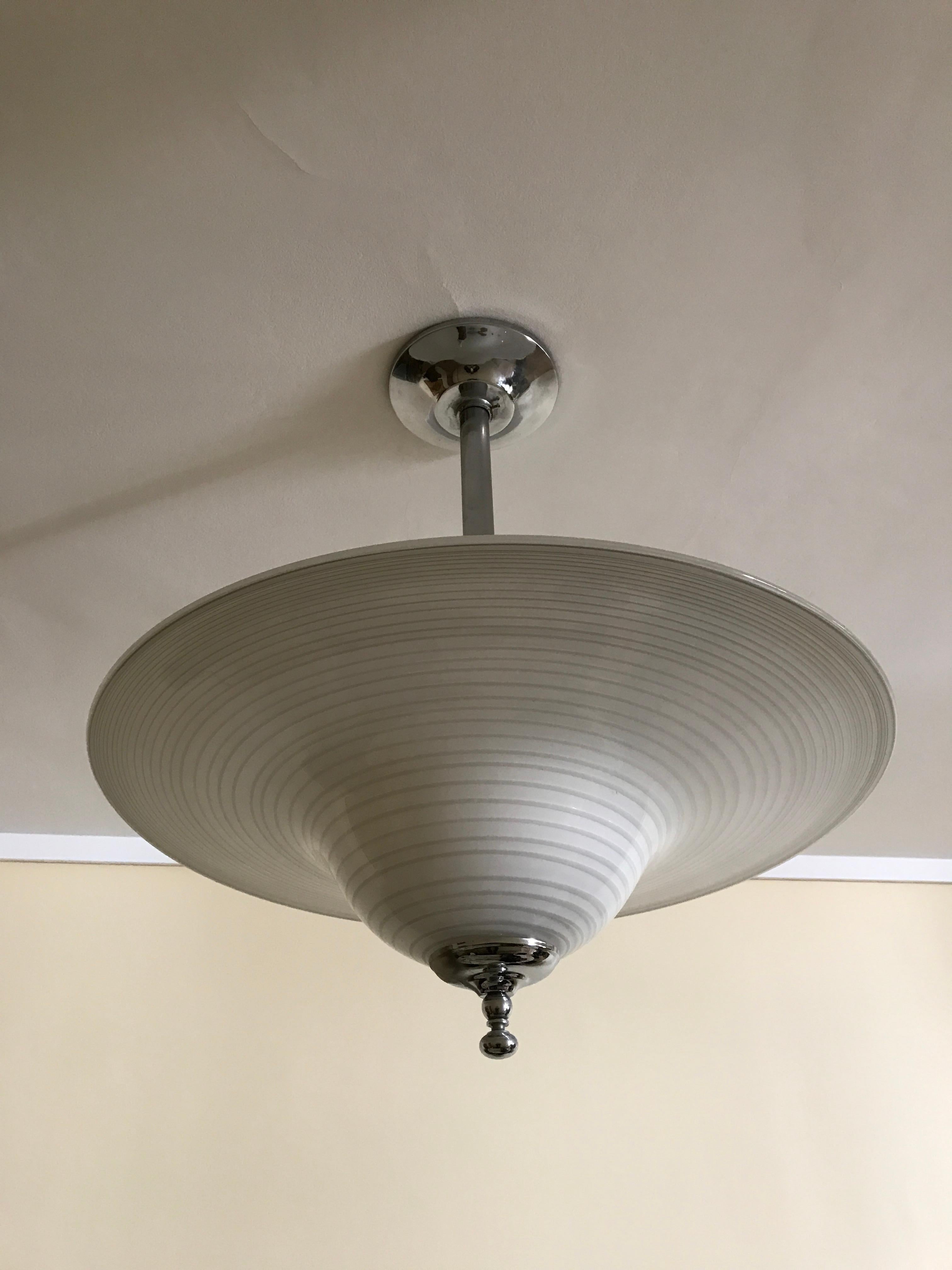 Kronleuchter aus Muranoholz, Stil: Art déco, 1920, Italien (Frühes 20. Jahrhundert) im Angebot