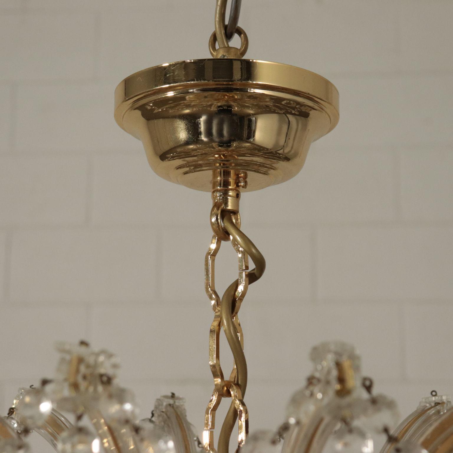 Other Chandelier in the Style of Maria Theresa Glass, Italy, 20th Century